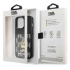 Schutzhülle IPHONE 13 PRO Karl Lagerfeld Hardcase Karlimals Cardslot (KLHCP13LCANCNK) schwarz