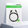 Ugreen 5-pinowy pozłacany kabel USB - mini USB 0,25m czarny (US132)