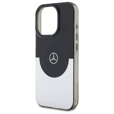 Oryginalne Etui IPHONE 16 PRO Mercedes Hardcase Double Layer BiColor MagSafe (MEHMP16L23HBIGK) czarne