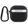 Case APPLE AIRPODS 4 Mercedes Leather Metal Logo Cover (MEA4CSLBK) black