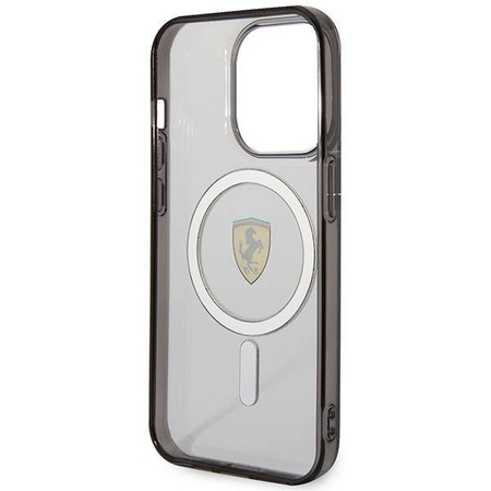 Ferrari FEHMP14LURKT iPhone 14 Pro 6.1" clear/transparent hardcase Outline Magsafe