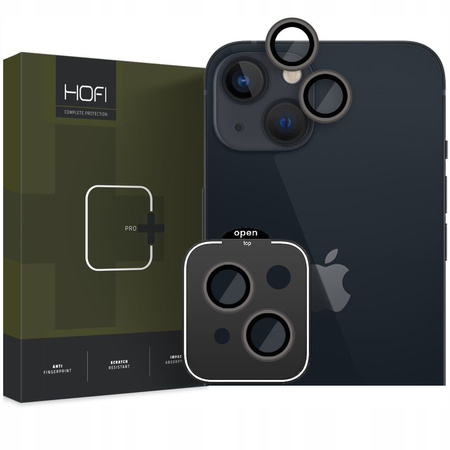 Osłona Aparatu APPLE IPHONE 15 / 15 PLUS HOFI CamRing Pro+ czarne