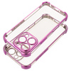 Futerał ANTISHOCK ELECTRO do SAMSUNG S24 FE purpurowy