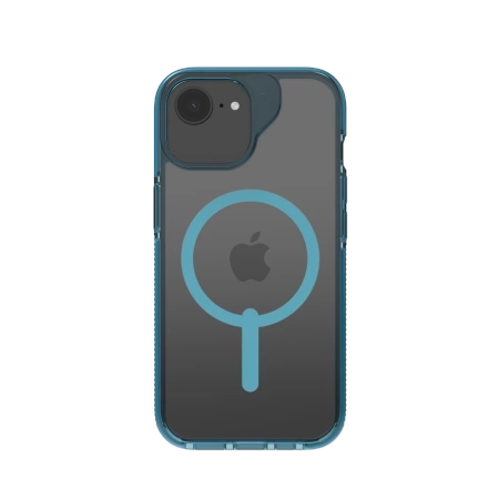 ZAGG Santa Cruz Snap Case with MagSafe for iPhone 16e (2025) / 15 / 14 / 13 - Blue