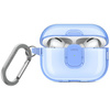 Etui UNIQ Glase Pro do AirPods Pro 2 Lock Case niebieski