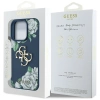 Etui Guess Grained Roses Big 4G logo na iPhone 16 Pro - niebieskie