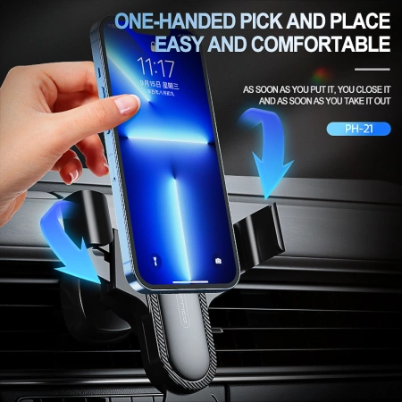 JELLICO Gravity- Autohalterung PH21 schwarz