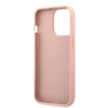 Oryginalne Etui IPHONE 13 PRO MAX 6,7" Guess Hardcase Saffiano Stripe GUHCP13XPSASBPI różowe