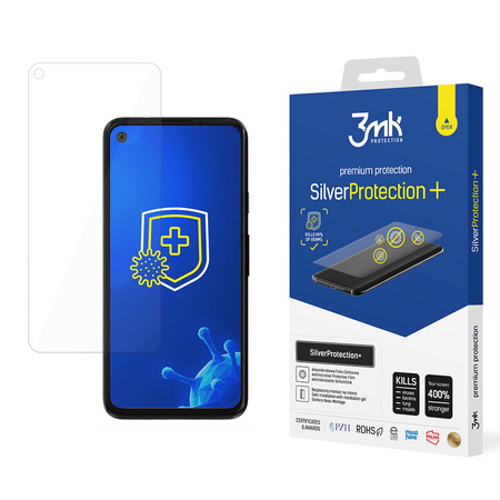 3MK Silver Protect+ Google Pixel 4a Folia Antymikrobowa montowana na mokro