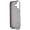 Guess Grained Roses Big 4G Logo iPhone 16 Hülle - Lila