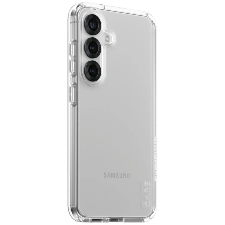 CARE by PanzerGlass Flagship Urban Combat Case for Samsung Galaxy S25 - Transparent