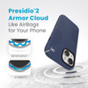Speck Presidio2 Grip - Etui iPhone 15 / iPhone 14 / iPhone 13 (Coastal Blue / Dustgrey / White)