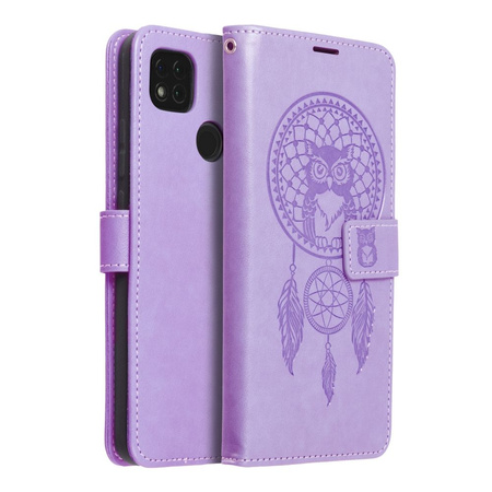 Kabura MEZZO Book do XIAOMI Redmi 10C łapacz snów fioletowy