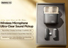 MIKROFON REMAX K13 NA KLIPSIE USB-C BLACK
