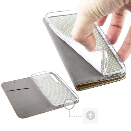 Kabura Smart Case book do SAMSUNG A15 4G / A15 5G złoty