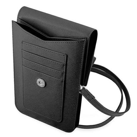 Bag Guess Saffiano Triangle (GUWBSATMBK) black