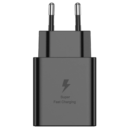 JELLICO ładowarka sieciowa EU45 GaN PD 45W 1xUSB-C + kabel USB-C - USB-C Czarny