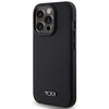 Tumi TUHMP15LRBAK iPhone 15 Pro 6.1"czarny/black hardcase Leather Balistic Pattern MagSafe