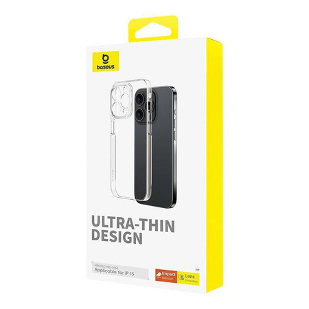 Schutzhülle APPLE IPHONE 15 Baseus OS-Lucent Series transparent