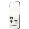 Original Case IPHONE 13 MINI Karl Lagerfeld Hardcase Karl&Choupette white