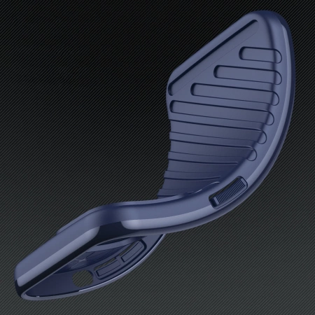 Thunder Case for iPhone 16 Pro Silicone Case - Blue