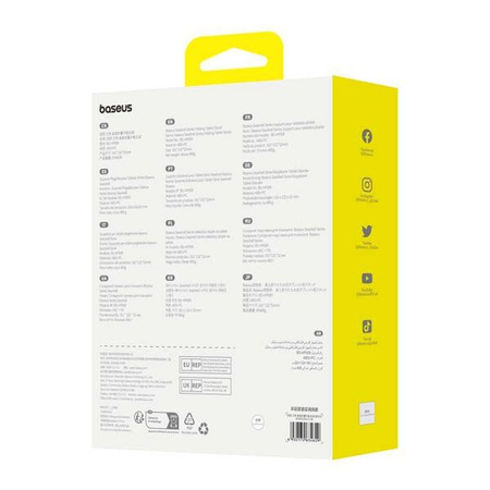 BASEUS składana podstawka pod tablet Seashell biała BS-HP009
