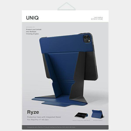 Etui IPAD PRO 11 2021 / 2022 UNIQ Ryze niebieskie