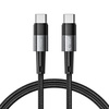Cable 5A PD100W 1m USB-C - USB-C Tech-Protect Ultraboost grey