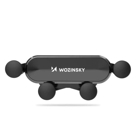 Wozinsky Autotelefonhalter Gravity für Lüftungsgitter schwarz (WCH-05)