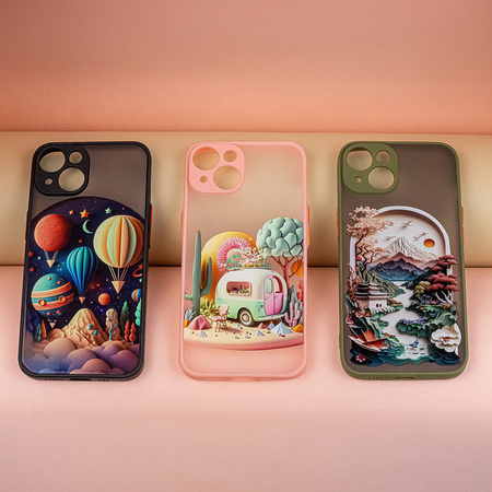 Nakładka Ultra Trendy do Samsung Galaxy A15 4G / A15 5G Travel zielona