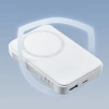 Joyroom JR-W020 20W Mini magnetic wireless power bank 10000mAh White with USB to Type-C 0.25m Cable Black