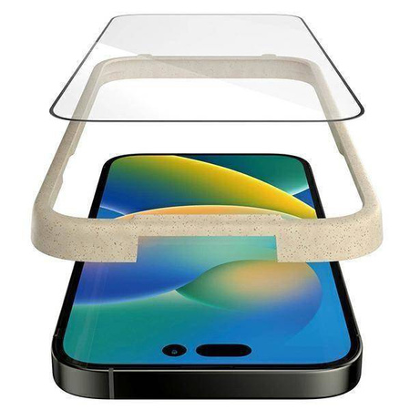 Gehärtetes Glas 5D IPHONE 14 PRO PanzerGlass Ultra-Wide Fit Screen Protection Anti-reflective Antibacterial Easy Aligner Included (2784)