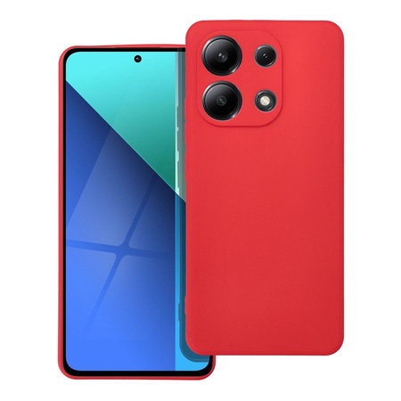 Futerał SOFT do XIAOMI Redmi Note 13 4G czerwony