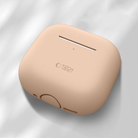 TECH-PROTECT SILICONE APPLE AIRPODS 4 CAFE LATTE