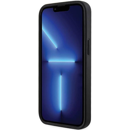 Original Case IPHONE 13 / 14 / 15 Guess Hardcase IML 4G MagSafe (GUHMP15SHGCFSEK) black