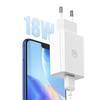USAMS Quick Charge Kit Micro 2a 1m Fast Charging white/white SC series(CC083)