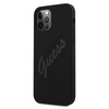 Guess GUHCP12LLSVSBK iPhone 12 Pro Max 6,7" czarny/black hardcase Script Vintage