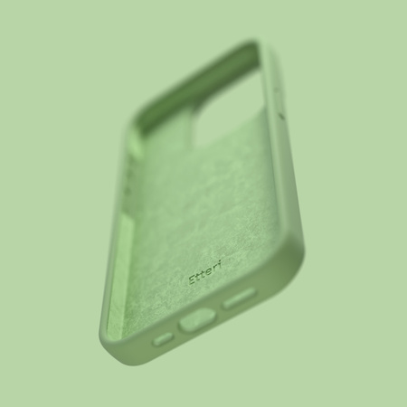 Nakładka Etteri Silicone Case do iPhone 11 jasnozielona