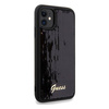 Guess nakładka do iPhone 11 GUHCN61PSFDGSK HC SEQUIN SCRIPT METAL czarna