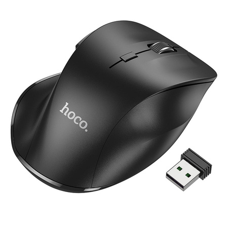 HOCO mysz komputerowa bezprzewodowa 2,4G 1600 dpi GM24 czarna