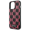 Original Handyhülle IPHONE 13 PRO Karl Lagerfeld Hardcase Monogram Plaque (KLHCP13LMNMP1P) rosa