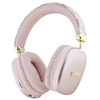 Guess słuchawki nauszne Bluetooth GUBHK1GCTCSP różowy/pink Gcube Metallic Script Logo
