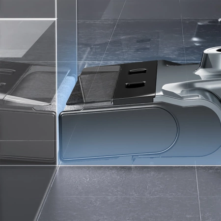 Odkurzacz pionowy UWANT D700 z funkcją mopowania i stacją ładowania - szary