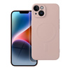 Futerał Silicone Mag Cover kompatybilny z MagSafe do IPHONE 14 różowy