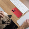 Futerał Silicone Mag Cover kompatybilny z MagSafe do IPHONE 13 PRO czerwony