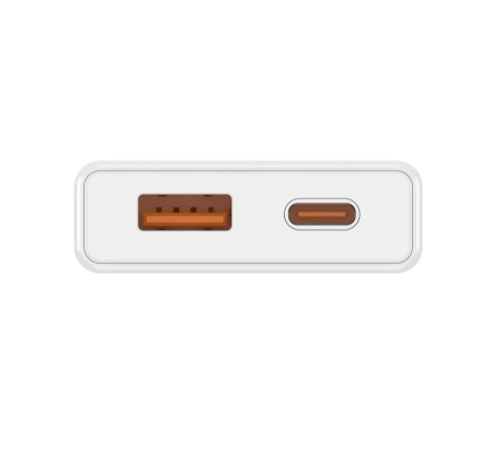 JELLICO ładowarka sieciowa EU57 PD 20W 1xUSB-C + 1xUSB QC3.0 Biały