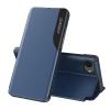 Eco Leather View Case elegant case with flap and stand for iPhone 16e - blue