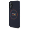 Red Bull RBHMP16M24SIILVR iPhone 16 Plus  6.7" hardcase granatowy/navy Silicone Red Ring MagSafe