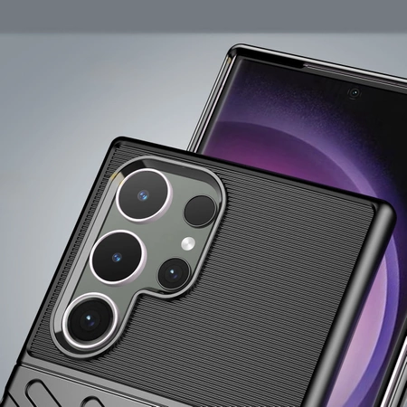 Thunder Case Panzerhülle für Samsung Galaxy S24 Ultra - Schwarz