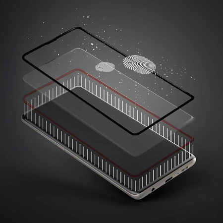 Gehärtetes Glas 5D IPHONE 14 PRO MyScreen DIAMOND GLASS LITE edge Full Glue